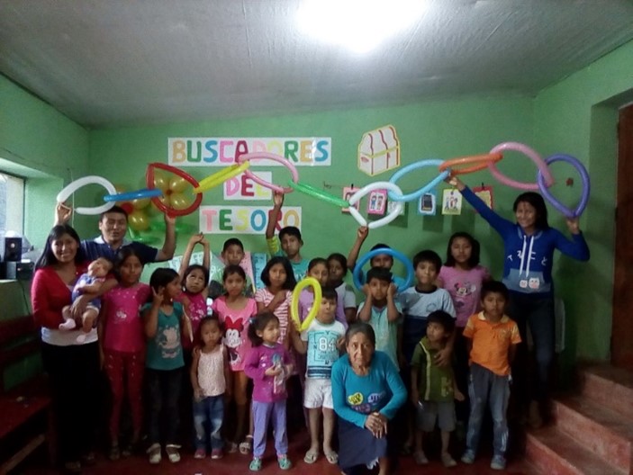 Children's program in Peru