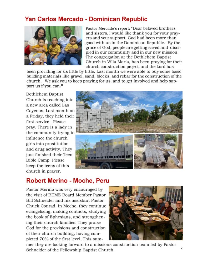 April Newsletter page 2